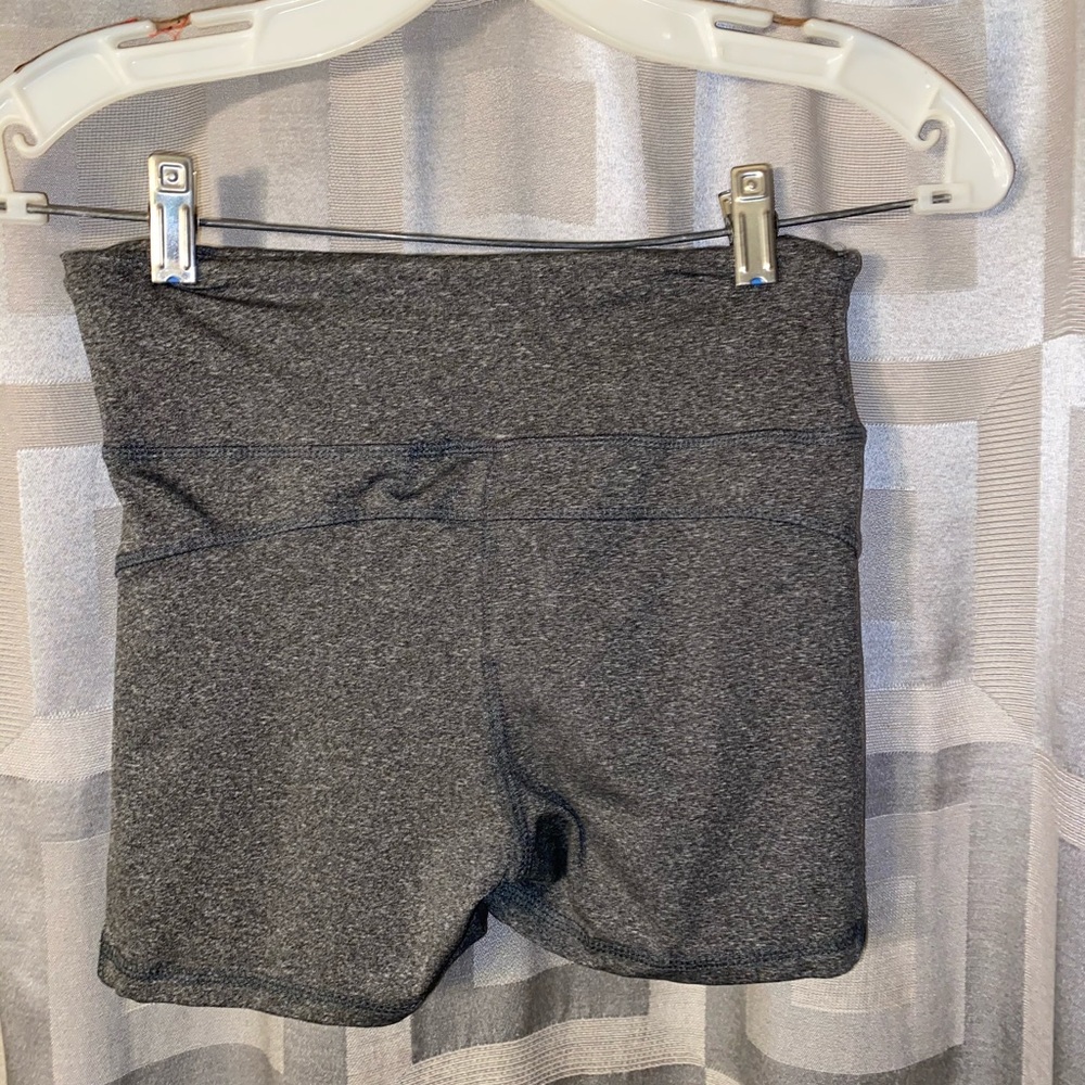 Girls small grey fitness shorts